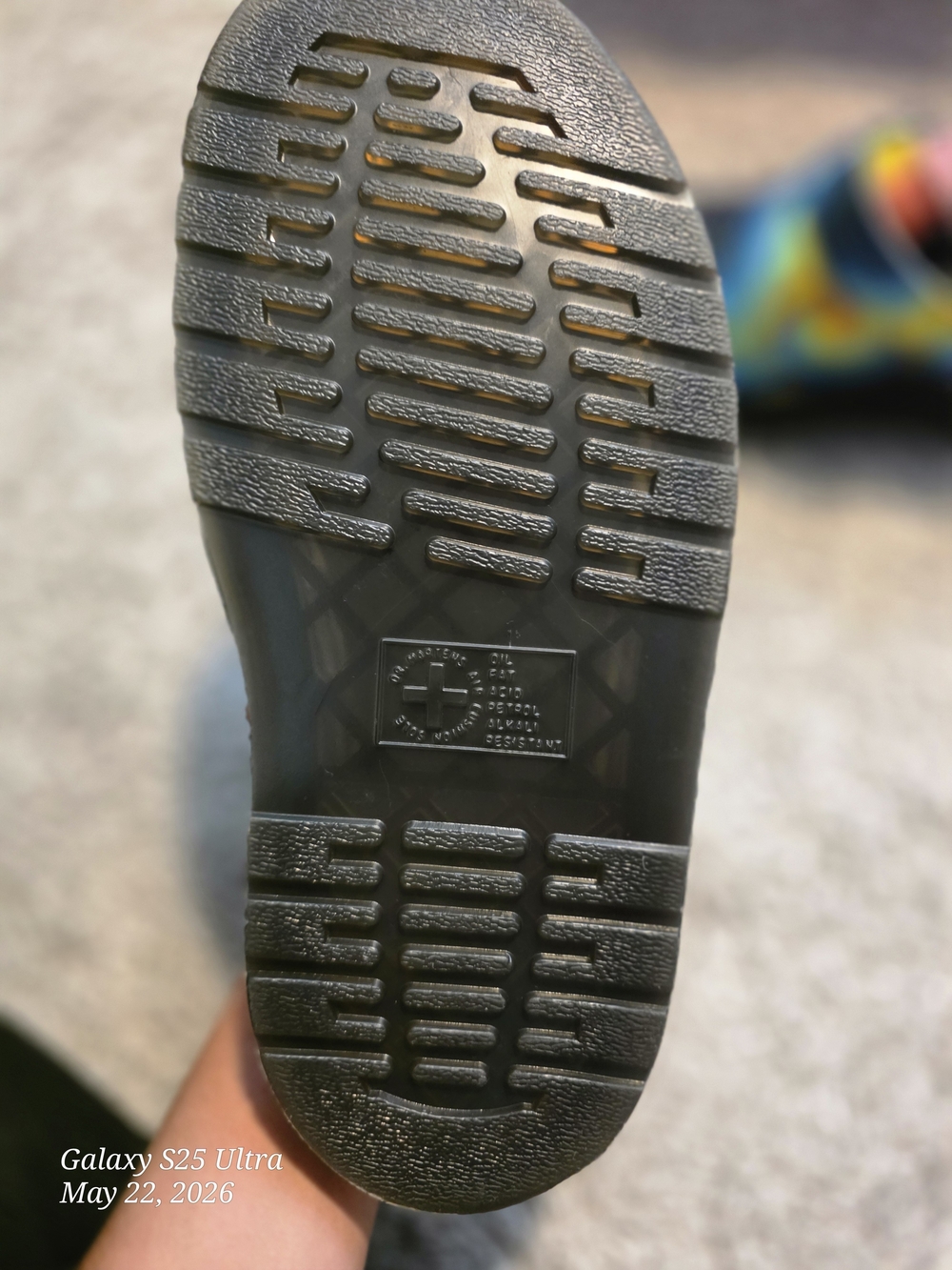 Dr. Martens Teal Leather Lace-Up Shoes - Picture 2 of 4